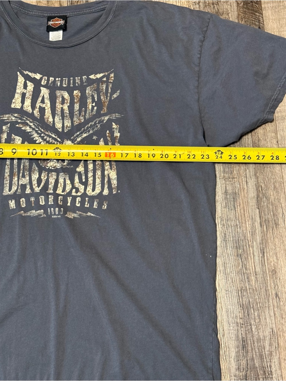 Harley Davidson Men’s Route 66 2XL t-shirt - Picture 3 of 7